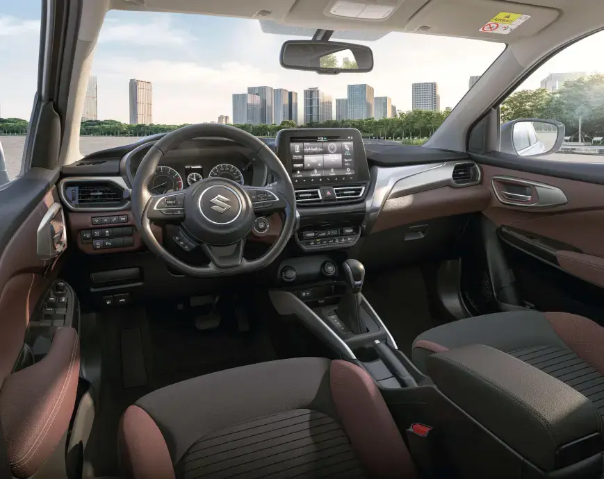 Diseño Interior Fronx Hybrid